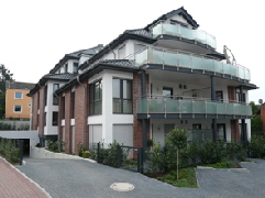 Dachstuhl Mehrfamilenhaus in Xanten